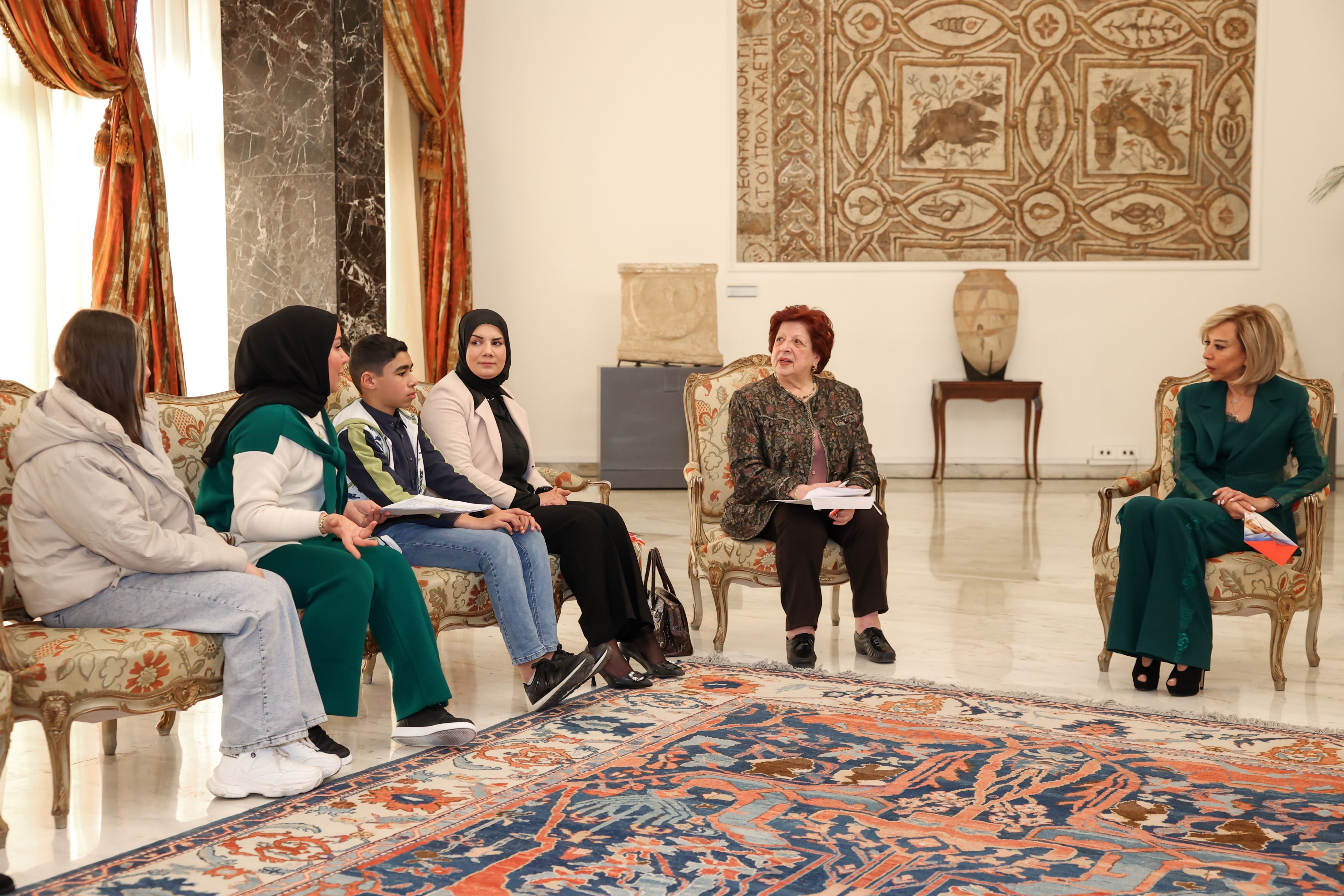 الجمعية اللبنانية للهيموفيليا في القصر الجمهوري